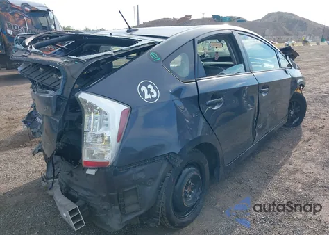 2011 Toyota Prius Three из США, поврежденный, VIN JTDKN3DU8B0314393